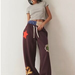 Urban Outfitters - UO - Out From Under Brenda Graphic Jogger Sweatpant - SZ - XL